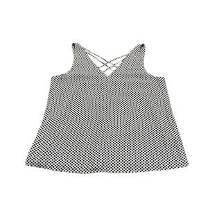 EXPRESS polkadot tank blouse